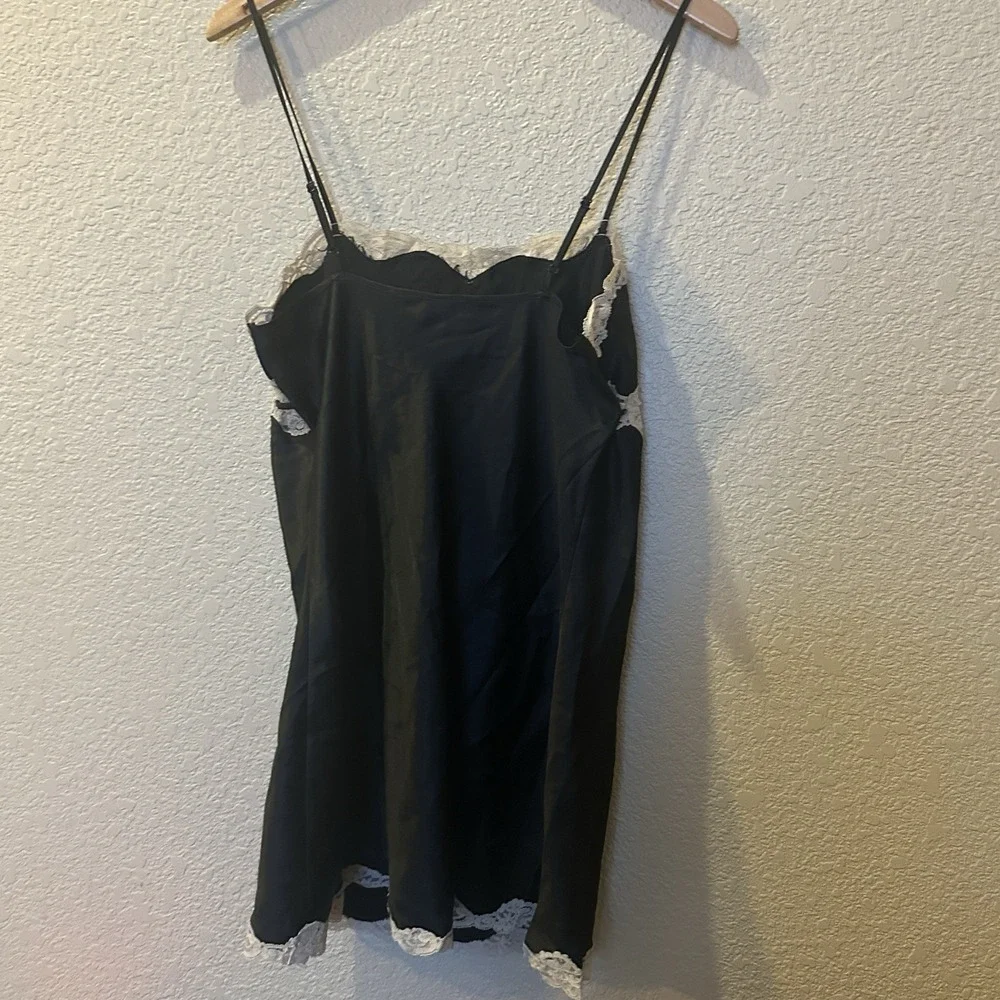 Victorias Secret Lingerie‎ Medium Black And Cream Lace Y2k